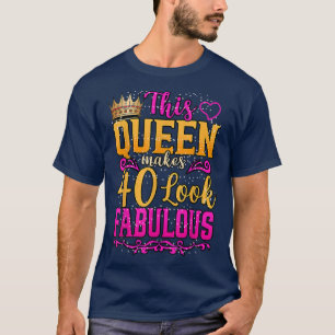 40 Jahre alte Geschenke 40 & Fabulous seit 1982 40 T-Shirt