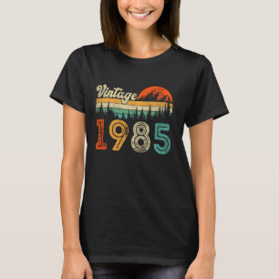 40 Jahre alte Geschenke Männer Frauen Vintag 1985 T-Shirt