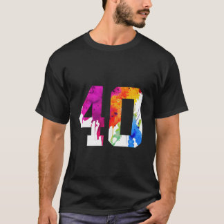 40 JAHRE ALTER 40. GEBURTSTAG Langer Schlaf T Shir T-Shirt