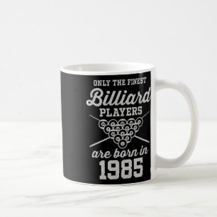 40 Jahre alter Pool Player 40. Geburtstag Billard Kaffeetasse