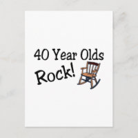 40 Jahre alter Rock (Schaukelstuhl)