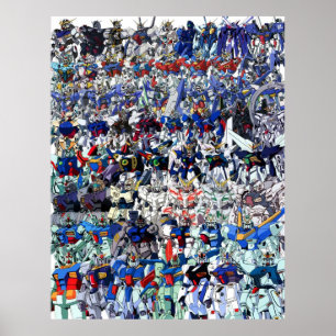 40 Jahre Gundam Poster
