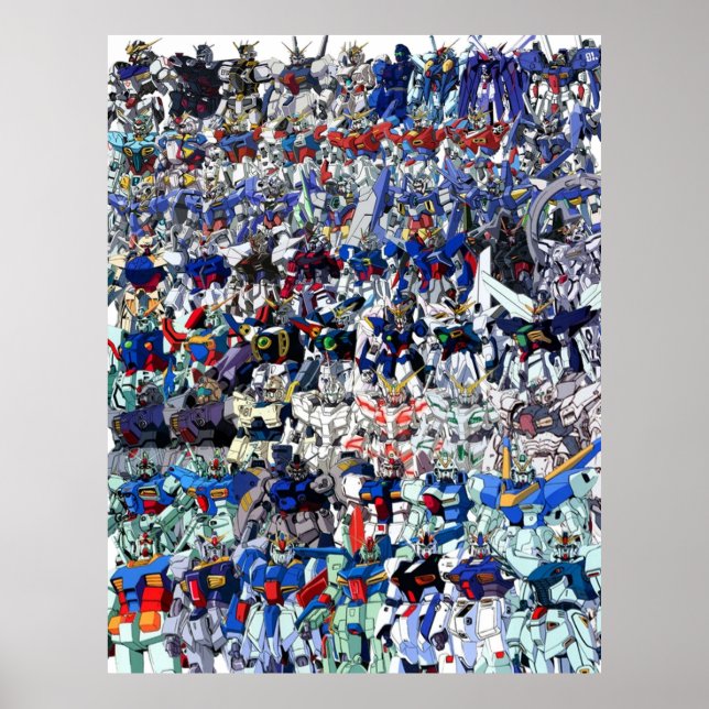 40 Jahre Gundam Poster (Vorne)