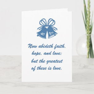 40 Jahre Liebe Karte