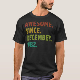 40 Jahre Phantastisch seit Dezember 1982 40. Gebur T-Shirt