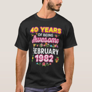 40 Jahre Phantastisch seit Februar 1982 Birt T-Shirt