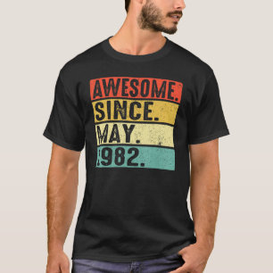 40 Jahre Phantastisch seit Mai 1982 40. Geburtstag T-Shirt