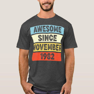 40 Jahre Phantastisch seit November 1982 40. Gebur T-Shirt
