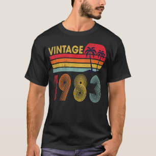40 Jahre Vintag 1983 40. Geburtstag 24 T-Shirt