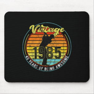 40 Jahre Vintager Golfer 1985 40. Geburtstag Mousepad
