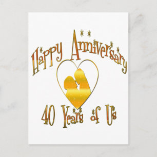 40. Jahrestag Postkarte