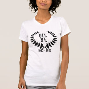 40-jähriges ÖL-T-Shirt für Frauen T-Shirt