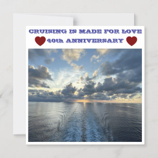 40. JUBILÄUMSKREUZFAHRT TÜRMAGNET MAGNETEINLADUNG