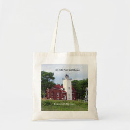 40 Mile Point Leuchtturm Tasche