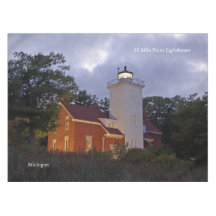 40 Mile Point Lighthouse bei Tischdecken