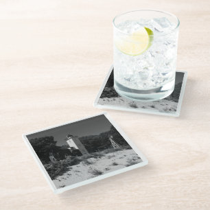 40 Mile Point Lighthouse Glasuntersetzer