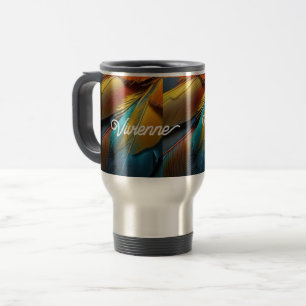 40 oz Cup mit Griff, Edelstahl-Cup, Person Reisebecher
