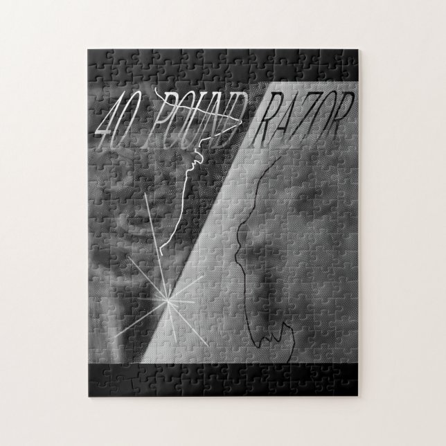 40 Pfund Rasierpuzzle-Herausforderung Puzzle (Vertikal)