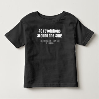"40 Revolutionen..." Shirt