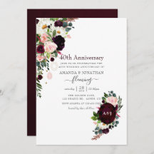 40. Ruby-Hochzeitstag