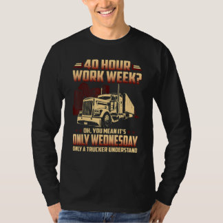 40 Stunden Arbeitswoche Oh, du Gemein ist nur Mitt T-Shirt