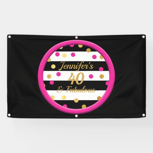 40 u. fabelhafte banner (Horizontal)