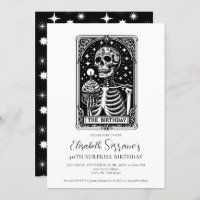 40. Überraschung Geburtstagsparty Gothic Tarot Bla