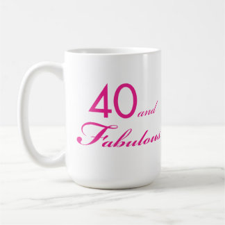 40 und fabelhafte Tasse #2