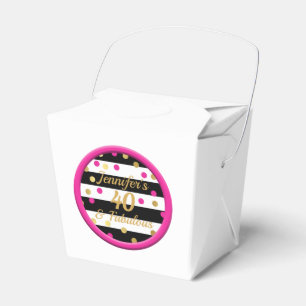 40 und fabelhafte weiße chinesische Lebensmittelbo Geschenkschachtel