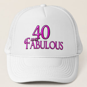40 und fabelhaftes truckerkappe