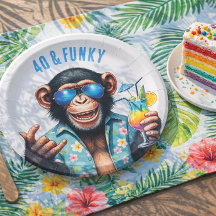 40 und Funky Sommeraffe 40. Geburtstag