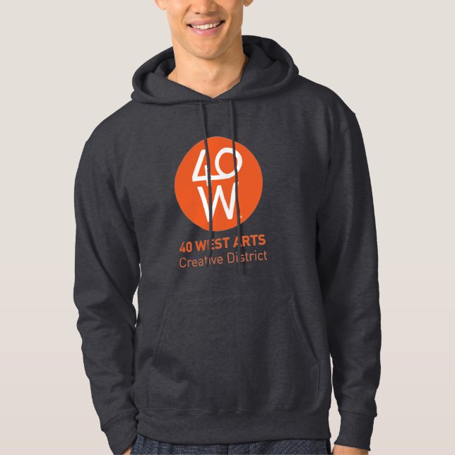 40 West Arts Unisex Hoodie (Vorderseite)