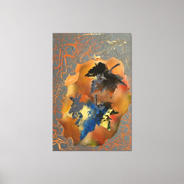 40" x 60" Foglie morte Leinwanddruck (Vorderseite)