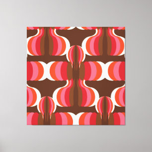 40" XL Super Mod Retro ästhetische Kunstdrucke mit Leinwanddruck