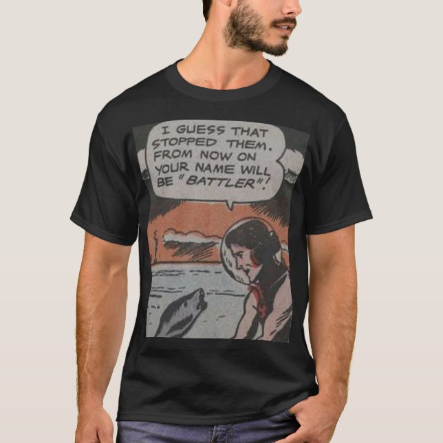 40er-Adventure-Comic | Bestes Geschenk für Comicen T-Shirt (Vorderseite)