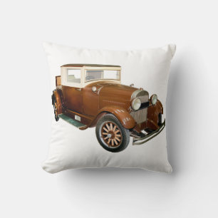 40er Jahre Vintage-Automobil - Verkehr Kissen
