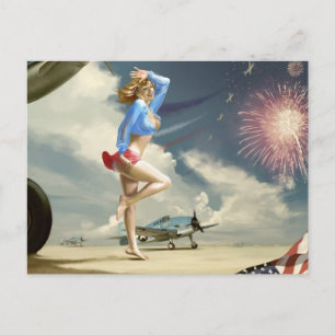 40's Pinups, Postcard Postkarte