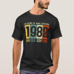 40th Birthday 40 Years Awesome Retro Tees Limited<br><div class="desc">40th Birthday 40 Years Awesome Retro Tees Limited Edition. Perfekte Clothes for men,  women born in 1982. Purchase this shirt as gift to yourself,  loved ones,  friends,  colleagues,  family,  turning 40 this year 2022. Flex this awesome outfit to your party. This Top With Your Favori</div>
