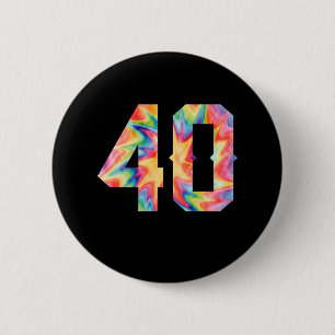 40th Birthday Button