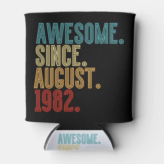 40th Birthday Dosenkühler (Vorderseite)