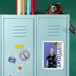 40th Birthday Photo college Party Magnet