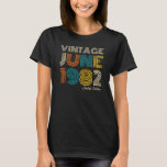 40th Birthday Vintage June 1982 Limited Edition T-Shirt<br><div class="desc">40th Birthday Vintage June 1982 Limited Edition</div>
