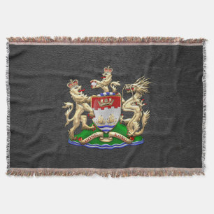 [410] Hongkong Historischer Wappen 1959-1997 Decke