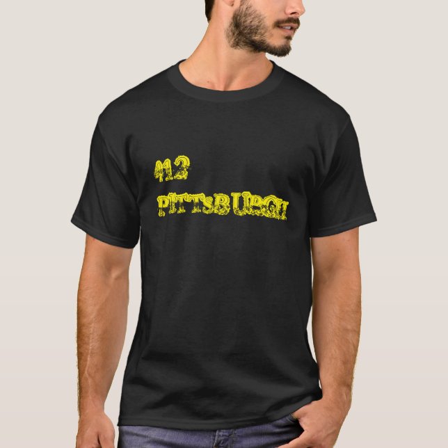 "412 Pittsburgh" T - Shirt (Vorderseite)
