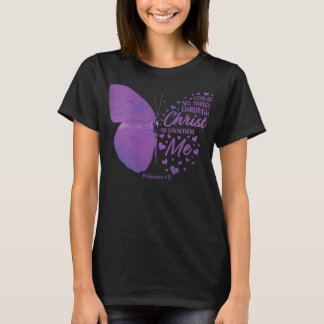 413 Geschenke für Christliche Verse von Frauen Phi T-Shirt