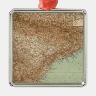 4142 Spanien, Portugal, Ost Silbernes Ornament