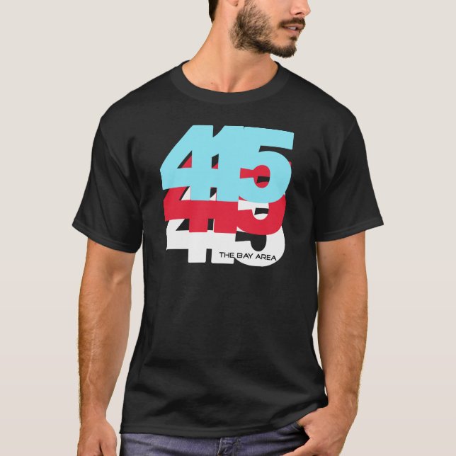 415 Bereichscode T-Shirt (Vorderseite)