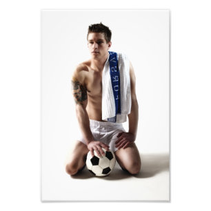 41873a Soccer Jock Fotodruck
