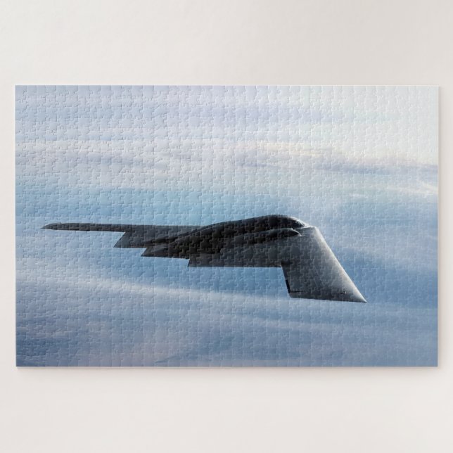 419th Flight Test Squadron: B-2 Spirit im Flug Puzzle (Horizontal)