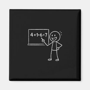 41 67 Meme Einundvierzig Sechs Sieben Lustiger Mat Magnet
